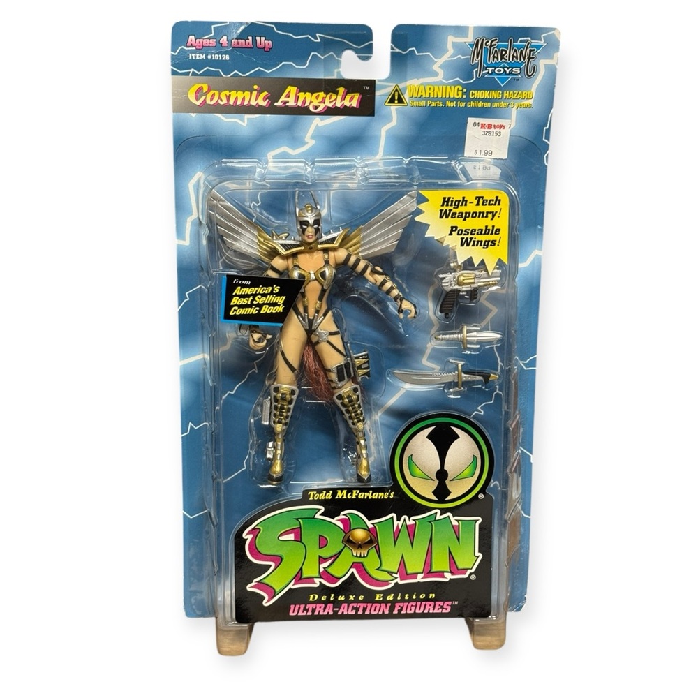 Spawn Deluxe Angela‎ Action Figure - Gold and Silver